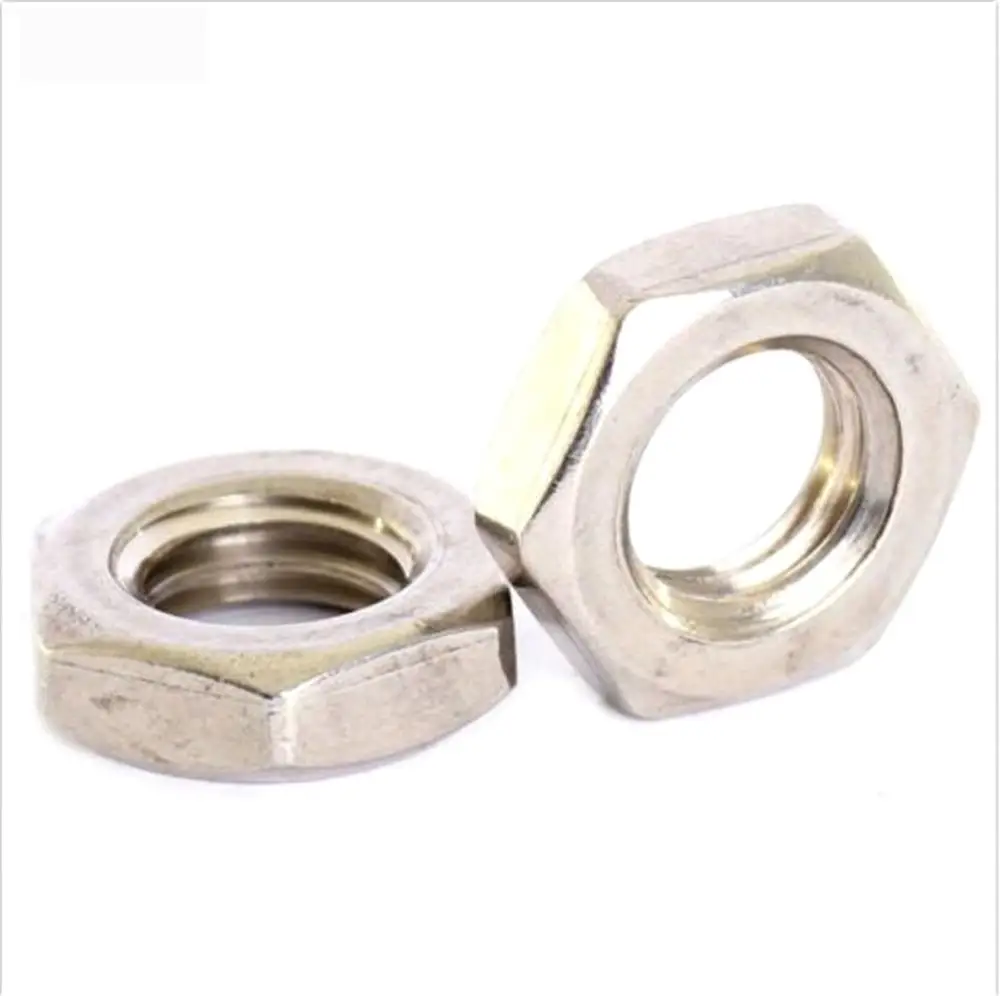 1 PC M27 30 33 36 M39 A2 STAINLESS FINE PITCH Thread HEXAGON HALF LOCK NUTS HEX THIN NUT 1.5mm pitch DIN 439
1 PC M27 30 33 36 M39 A2 STAINLESS FINE PITCH Thread HEXAGON HALF LOCK NUTS HEX THIN NUT 1.5mm pitch DIN 439