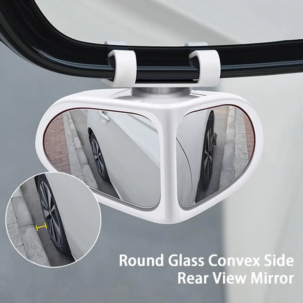 

Зеркало заднего вида с высокой четкостью 360 градусов регулируемое широкоугольное Автомобильное зеркало заднего вида вспомогательное зеркало заднего вида для парковки
