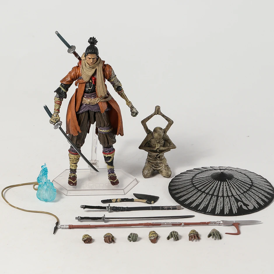 

Figma 483-DX Shadows Die Twice Sekiro Movable Assemble Action Figure Figurine Model Toy