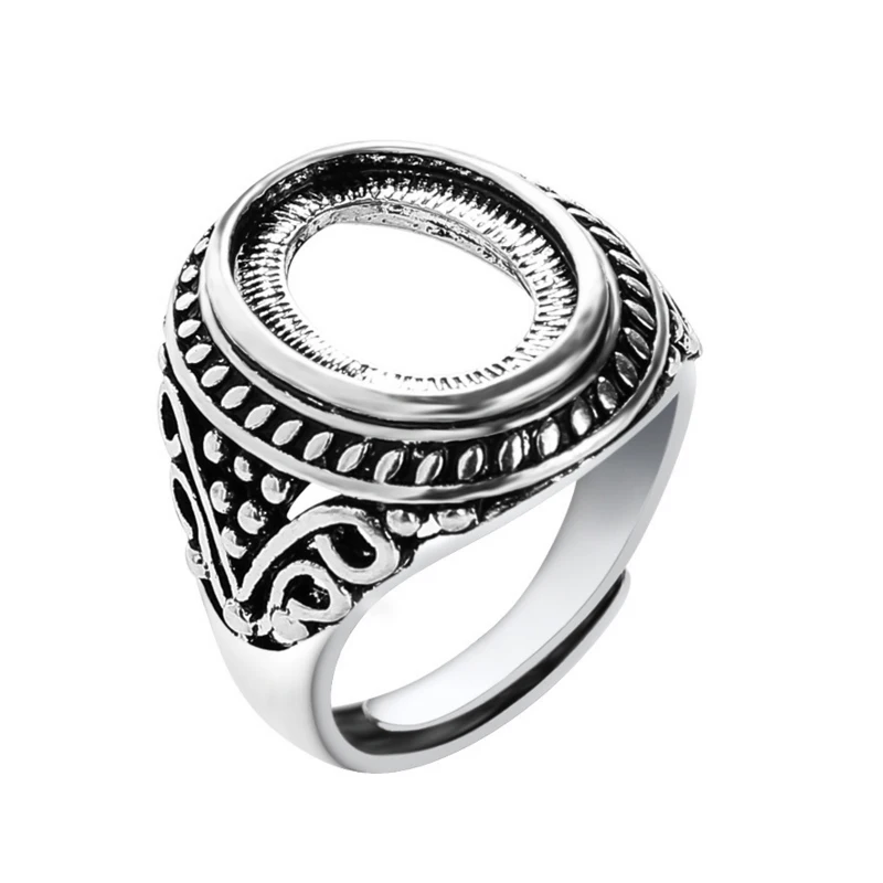 11*14.5mm New Ring New Vintage Ancient Hollow DIY Beeswax Opening Size Adjustable Ring Blank
11*14.5mm New Ring New Vintage Ancient Hollow DIY Beeswax Opening Size Adjustable Ring Blank