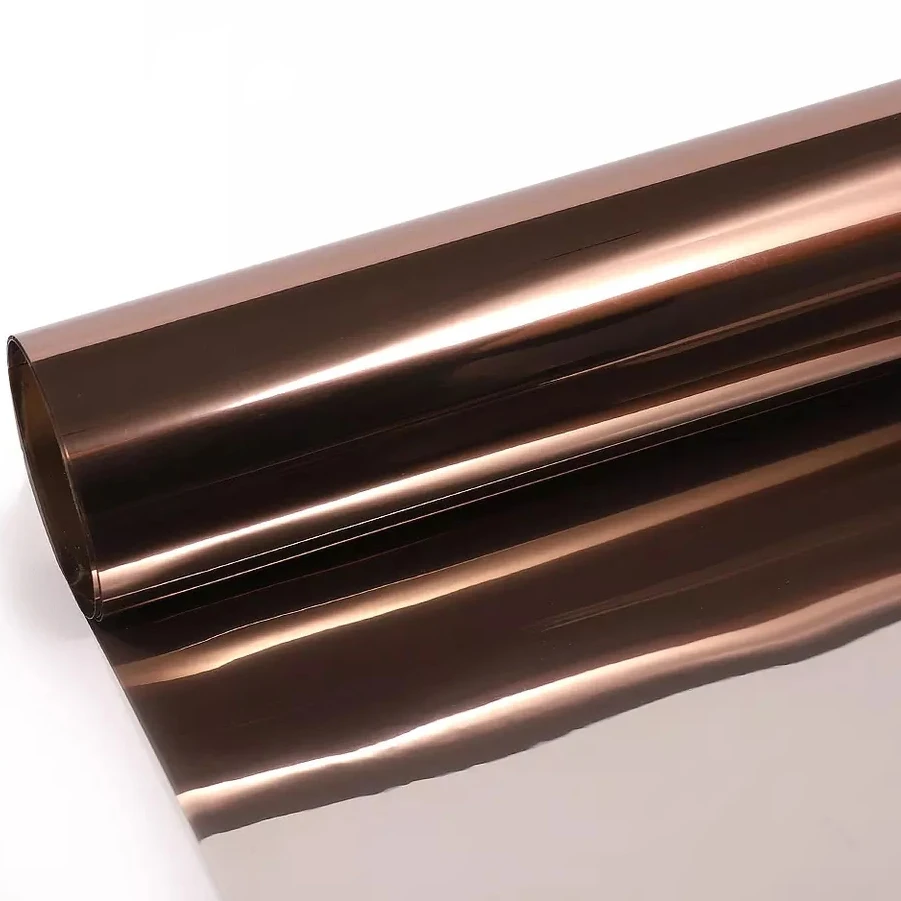 1Meter Brown Silver Reflective Window Film Privacy Solar Control Self Adhesive Vinyl for Glass One Way Mirror Window Tint Film
1Meter Brown Silver Reflective Window Film Privacy Solar Control Self Adhesive Vinyl for Glass One Way Mirror Window Tint Film