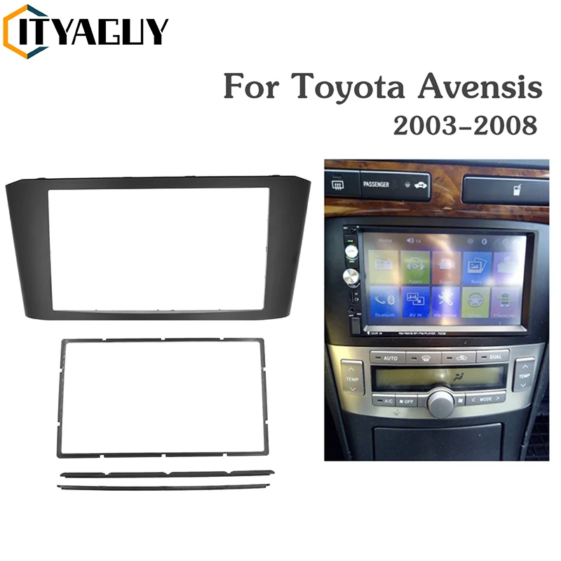 Double Din Car Radio Frame for Toyota Avensis 2003-2008 Auto DVD Panel Dash Stereo Player Adapter Face Bezel Cover
Double Din Car Radio Frame for Toyota Avensis 2003-2008 Auto DVD Panel Dash Stereo Player Adapter Face Bezel Cover
