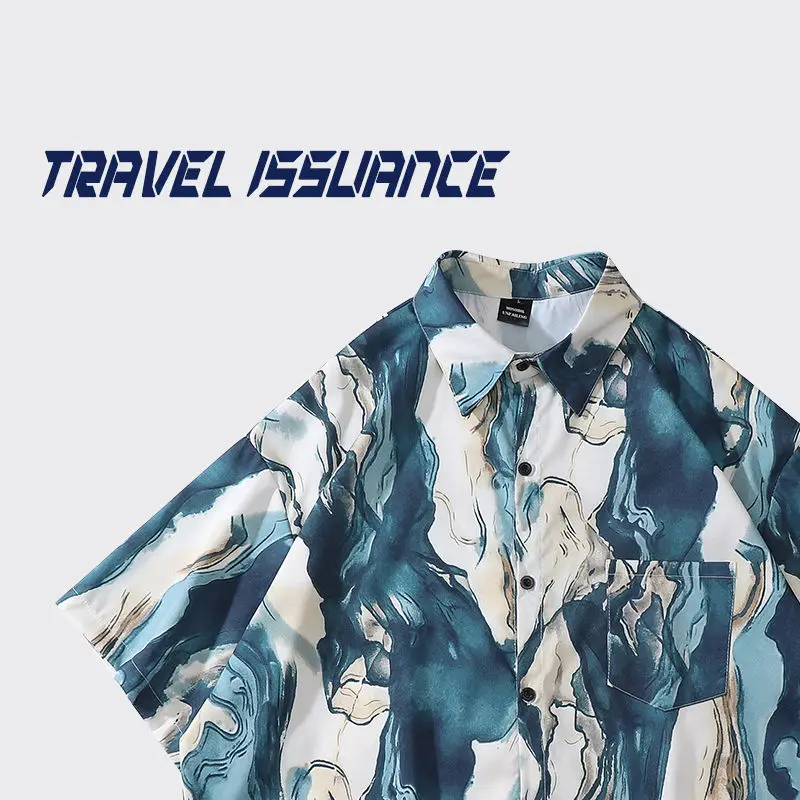 Dreamlike Irregular Tie-Dyed Oil Painting Artistic Fashion Brand Retro Lazy Style Men Dress Shirt Tshirt Men
Dreamlike Irregular Tie-Dyed Oil Painting Artistic Fashion Brand Retro Lazy Style Men Dress Shirt Tshirt Men