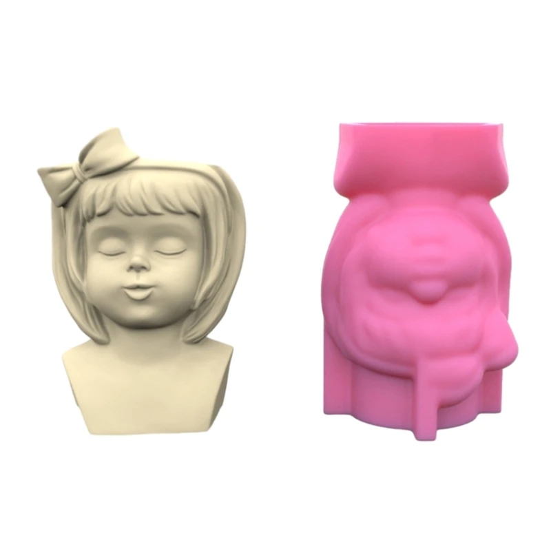 Flower Pot Silicone Molds Bowknot Girl Flowerpot Epoxy Resin Casting Molds Candle Holder Resin Mold DIY Storage Box Dropship
Flower Pot Silicone Molds Bowknot Girl Flowerpot Epoxy Resin Casting Molds Candle Holder Resin Mold DIY Storage Box Dropship