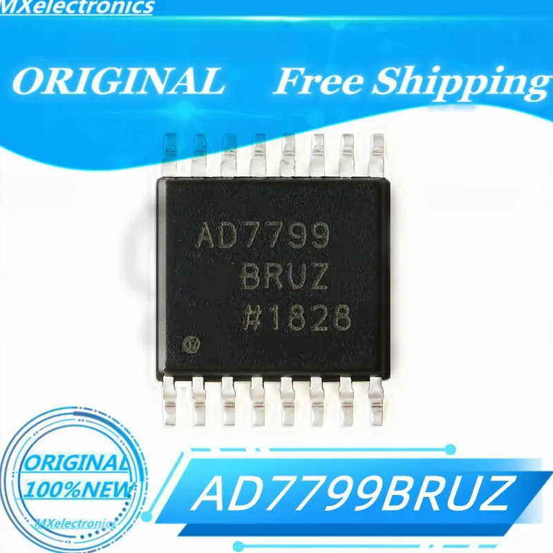 2PCS~10PCS/LOT100%NEW AD7799 AD7799BRUZ TSSOP16 ADCs - Analog to Digital Converters 24-Bit SD ADC, PGA & REF IC
2PCS~10PCS/LOT100%NEW AD7799 AD7799BRUZ TSSOP16 ADCs - Analog to Digital Converters 24-Bit SD ADC, PGA & REF IC