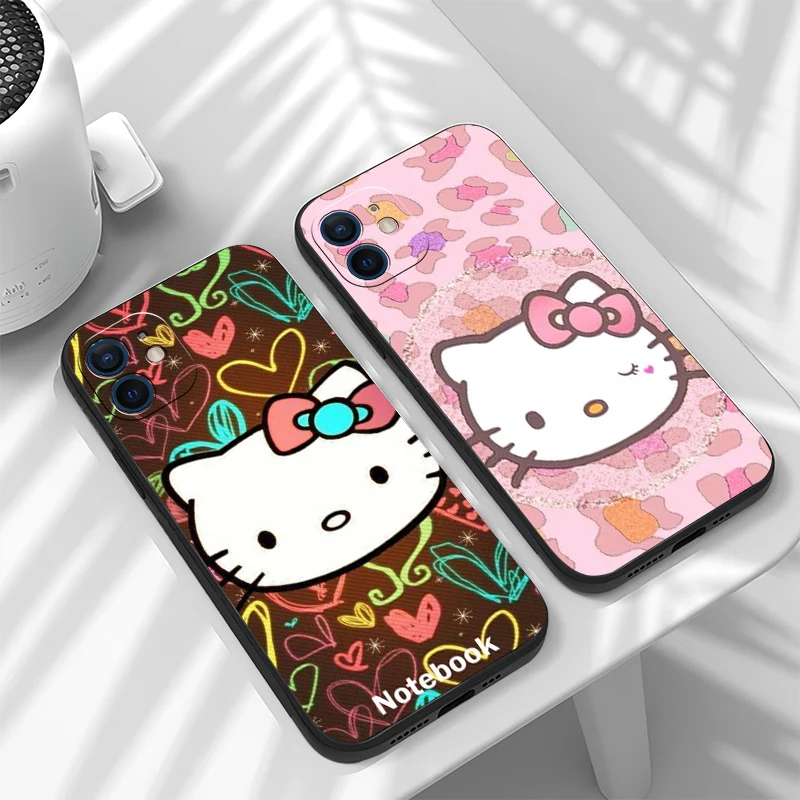 Japan Anime Hello Kitty Funda Phone Case For iPhone 11 13 12 Pro Max 12 13 Mini X XR XS MAX SE 2020 7 8 6s Plus Celular Black
Japan Anime Hello Kitty Funda Phone Case For iPhone 11 13 12 Pro Max 12 13 Mini X XR XS MAX SE 2020 7 8 6s Plus Celular Black