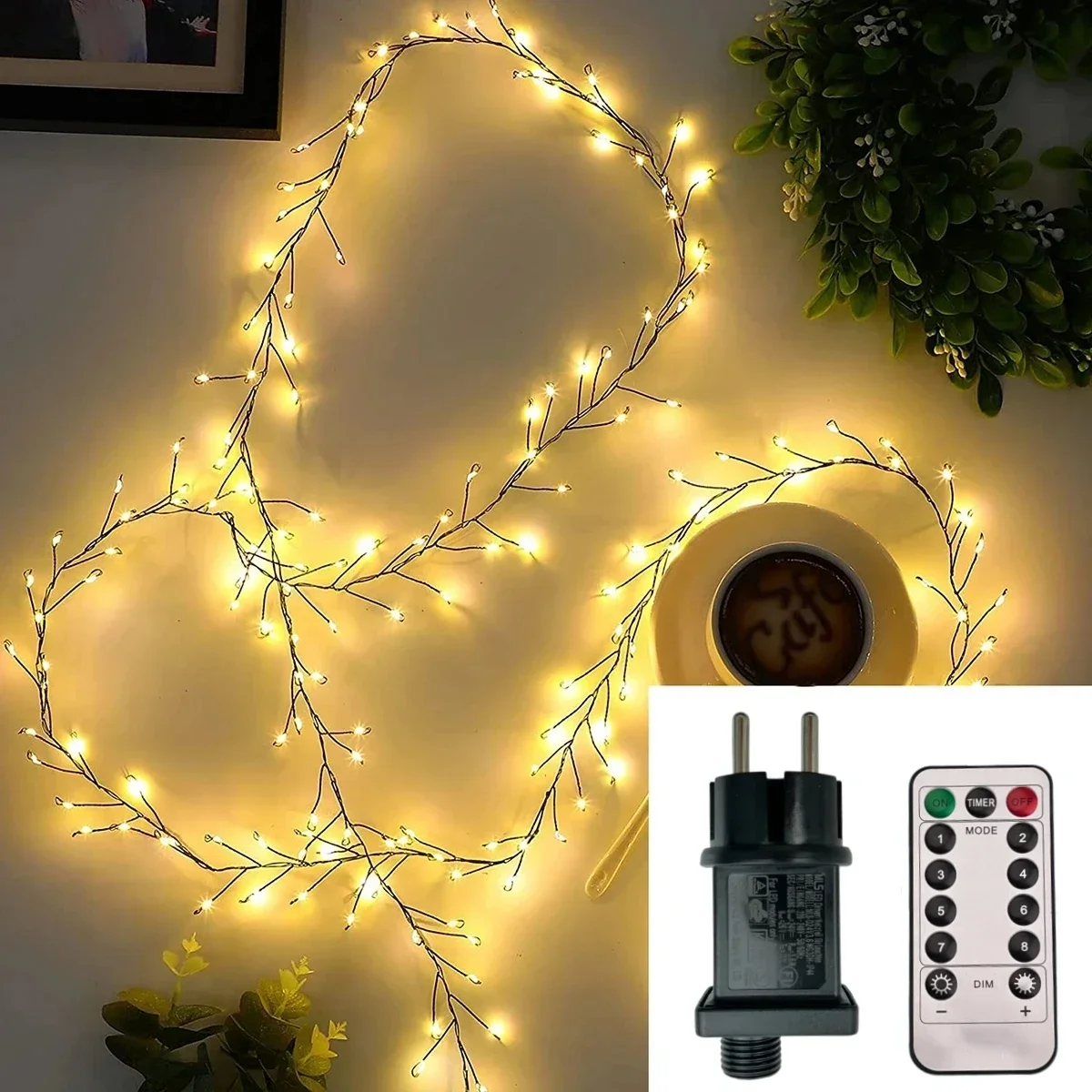 LED String Fairy Lights Green Wire Outdoor Cluster Christmas Tree Lights Garland For New Year Street Home Party Wedding Decor
LED String Fairy Lights Green Wire Outdoor Cluster Christmas Tree Lights Garland For New Year Street Home Party Wedding Decor