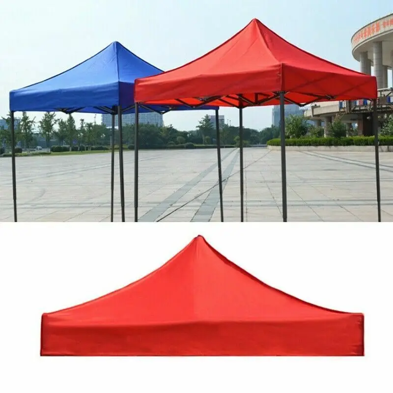 

Garden BBQ Gazebo Top Cover Roof Replacement Fabric Tent Canopy 2x2m 3x3m Shade Sails & Nets Outdoor Sun Shelter Garden Supplies