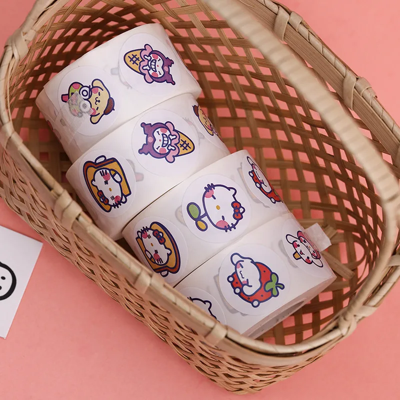 10 рулонов Sanrio Kawali Hellokitty Kuromi My Melody Cinnamoroll pompurin маленькая двойная звезда уплотнительные наклейки Мультяшные детские игрушки 
10 рулонов Sanrio Kawali Hellokitty Kuromi My Melody Cinnamoroll pompurin маленькая двойная звезда уплотнительные наклейки Мультяшные детские игрушки