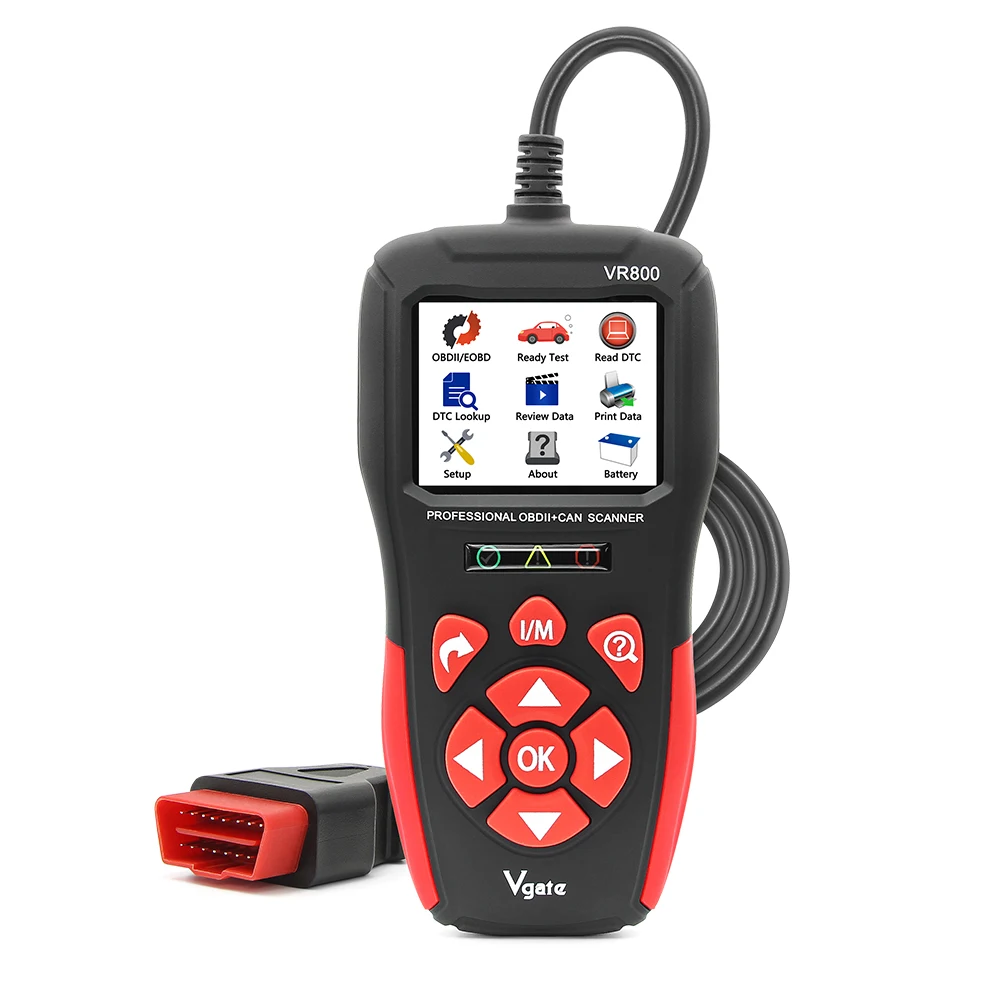 

2022 OBD OBD2 Scanner Automotive Code Reader Vgate VR800 OBDII & EOBD Anto Scanner Car Diagnostic Tool for All Cars After 1996