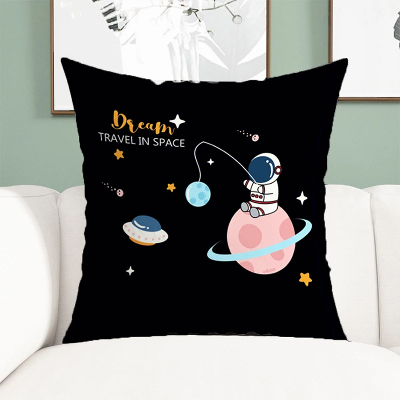 Astronaut Pillow Cases Decorative Cute Pillowcase Car Sofa 45x45 Cushions Covers for Bed Pillows Decor Home Short Plush Cover
Astronaut Pillow Cases Decorative Cute Pillowcase Car Sofa 45x45 Cushions Covers for Bed Pillows Decor Home Short Plush Cover