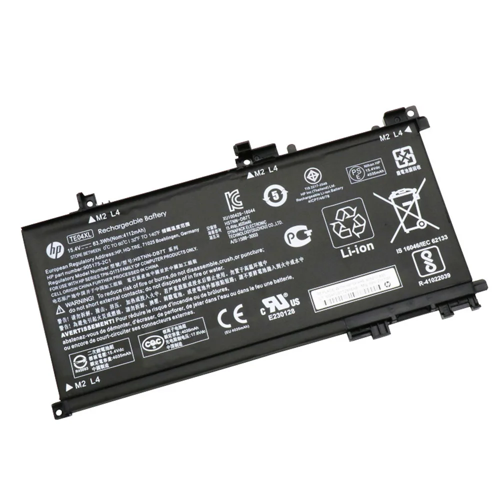 Новый аккумулятор TE04XL для HP OMEN 15-ax200 15-ax210TX 15-ax235nd 15-ax202na bc219TX 905277-855 HSTNN-DB7T 905175-2C1
Новый аккумулятор TE04XL для HP OMEN 15-ax200 15-ax210TX 15-ax235nd 15-ax202na bc219TX 905277-855 HSTNN-DB7T 905175-2C1