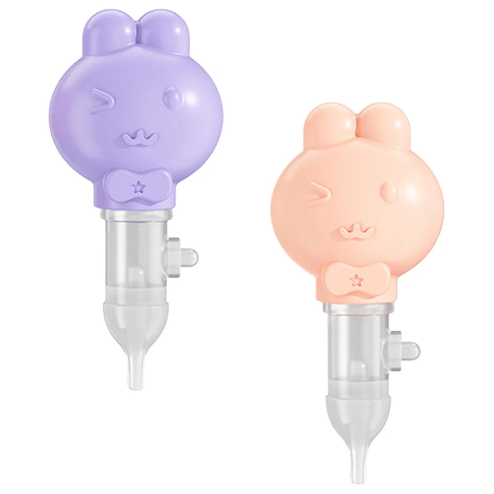 2 Pcs Newborn Nose Aspirator Baby Nasal Sucker Infant Cleaning Tool Mucus Cleaner
2 Pcs Newborn Nose Aspirator Baby Nasal Sucker Infant Cleaning Tool Mucus Cleaner