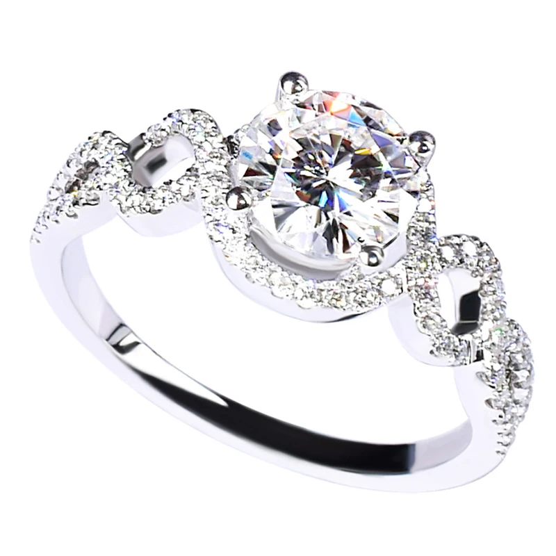 Original Design Unique Twist 925 Sterling Silver Rings Women Luxury Mossan Stone Exquisite Jewelry Diamond Engagement Wedding
Original Design Unique Twist 925 Sterling Silver Rings Women Luxury Mossan Stone Exquisite Jewelry Diamond Engagement Wedding