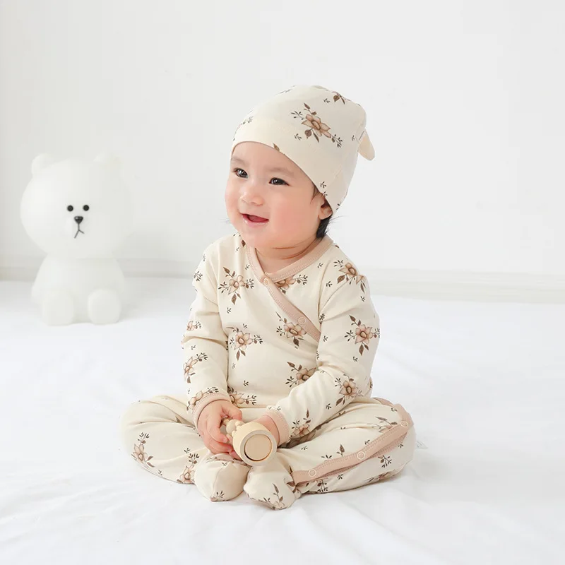 Clibeso Baby Sleeper Footie Newborn Rompers New Born Girls Boys Cotton Prints Floral Sleep Wear Pajamas with Hat Infant Clothes 
Clibeso Baby Sleeper Footie Newborn Rompers New Born Girls Boys Cotton Prints Floral Sleep Wear Pajamas with Hat Infant Clothes