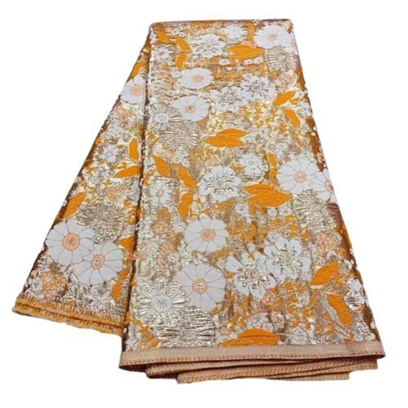 Red African Tulle Lace Fabric Satin 5 Yards 2023 Orange High Quality Nigerian Brocade Jacquard Lace For Sewing Dress Cloth
Red African Tulle Lace Fabric Satin 5 Yards 2023 Orange High Quality Nigerian Brocade Jacquard Lace For Sewing Dress Cloth