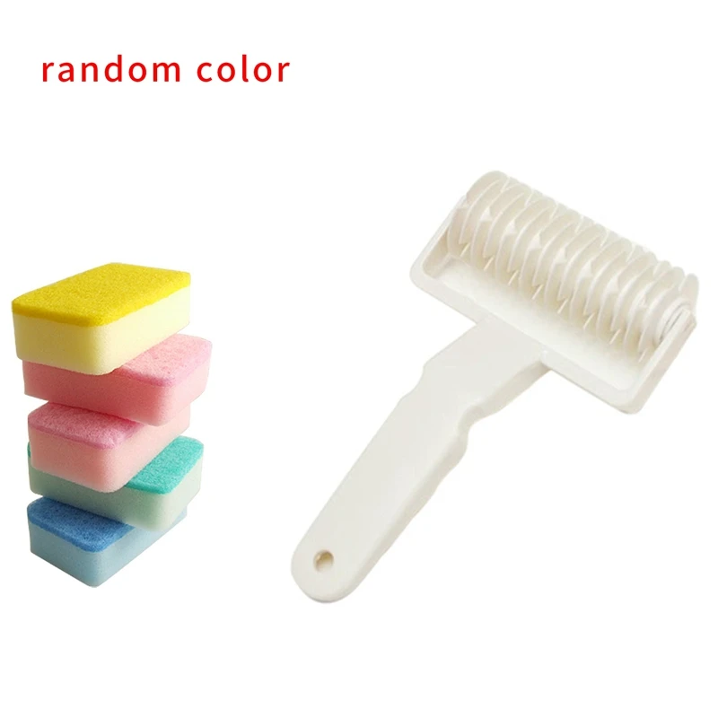 5 Pcs Home Kitchen Dish Bowl Cleaning Sponge Pad & 1 Pcs Kitchen Bakery Cake Craft Lattice Puff Pastry Roller Cutter
5 Pcs Home Kitchen Dish Bowl Cleaning Sponge Pad & 1 Pcs Kitchen Bakery Cake Craft Lattice Puff Pastry Roller Cutter