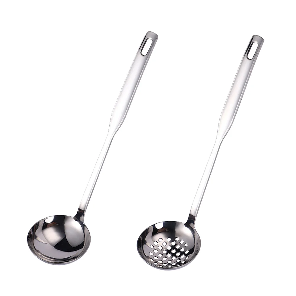 2 Pot Scoops Kitchen Heat Resistant Stainless Steel Cookware Colander Soup Spoon for Restaurant
2 Pot Scoops Kitchen Heat Resistant Stainless Steel Cookware Colander Soup Spoon for Restaurant