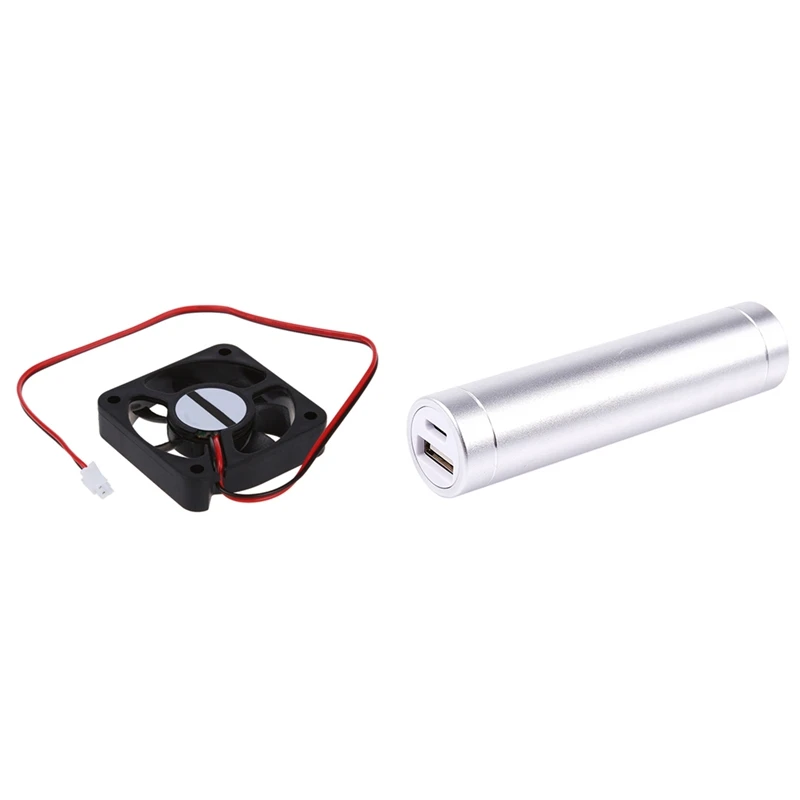 1 Pcs DC 12V 2 Pins Connector Brushless Cooling Fan & 1 Pcs 2600Mah External USB Power Bank Box Battery Charger
1 Pcs DC 12V 2 Pins Connector Brushless Cooling Fan & 1 Pcs 2600Mah External USB Power Bank Box Battery Charger