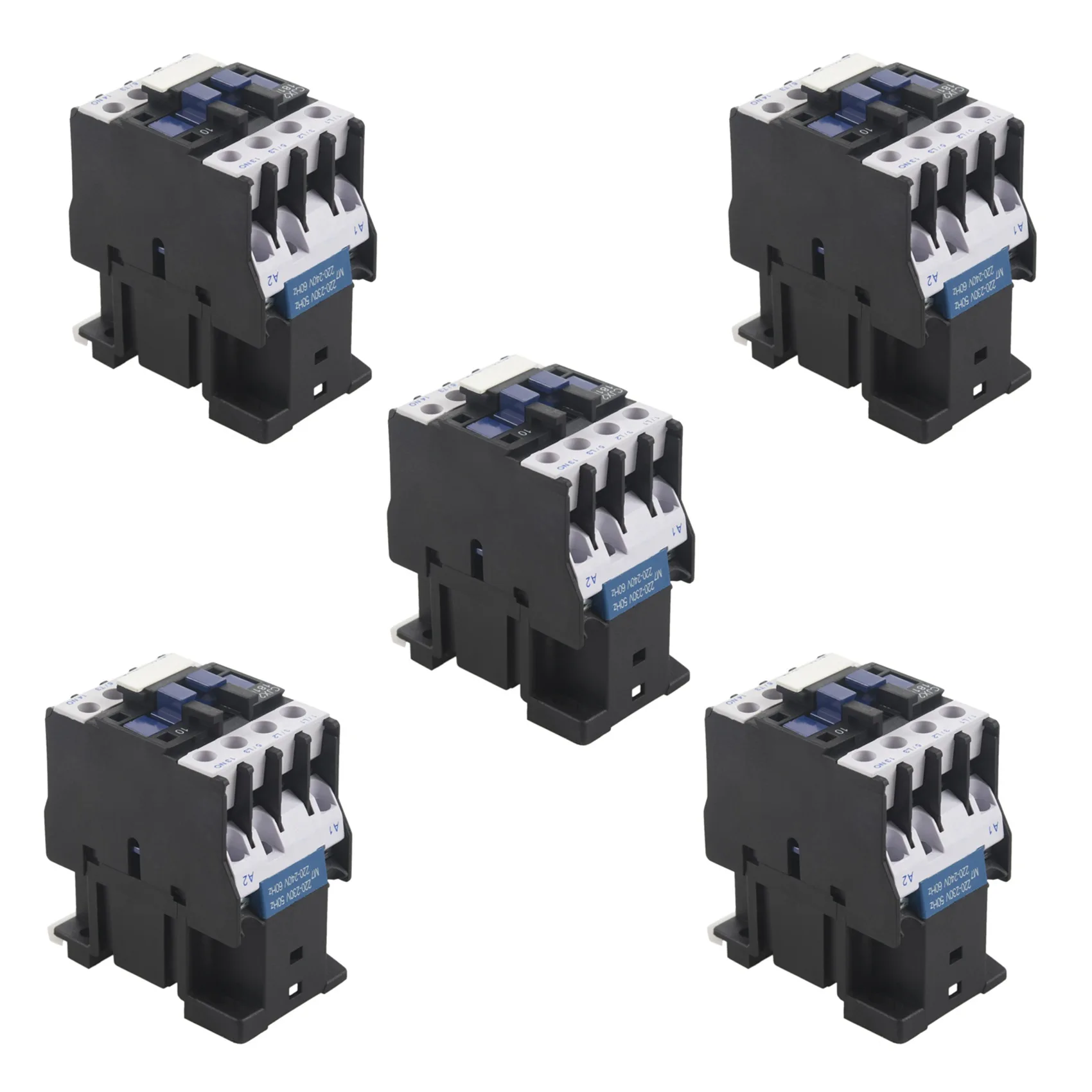 5-кратный контактор переменного тока 1NO AC 220V 50/60Hz катушечный двигатель стартер реле 32A 3-фазный-Полюс
5-кратный контактор переменного тока 1NO AC 220V 50/60Hz катушечный двигатель стартер реле 32A 3-фазный-Полюс