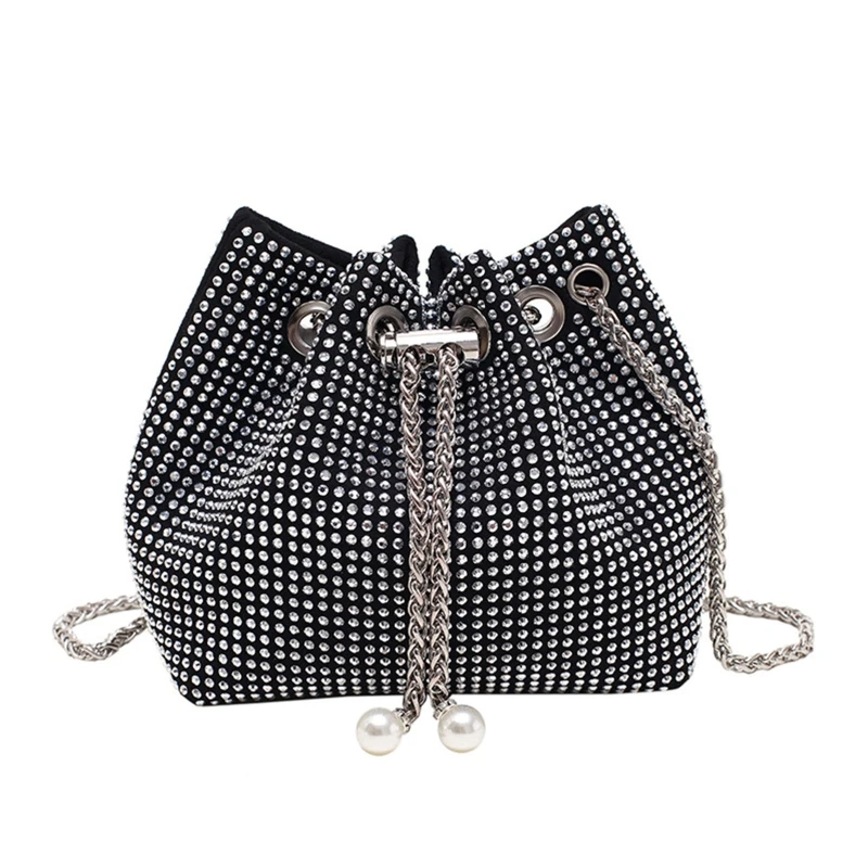 All-match Women Shoulder Bag Rhinestone Crossbody Bag Handbag Evening Bag for Wedding Evening Parties
All-match Women Shoulder Bag Rhinestone Crossbody Bag Handbag Evening Bag for Wedding Evening Parties