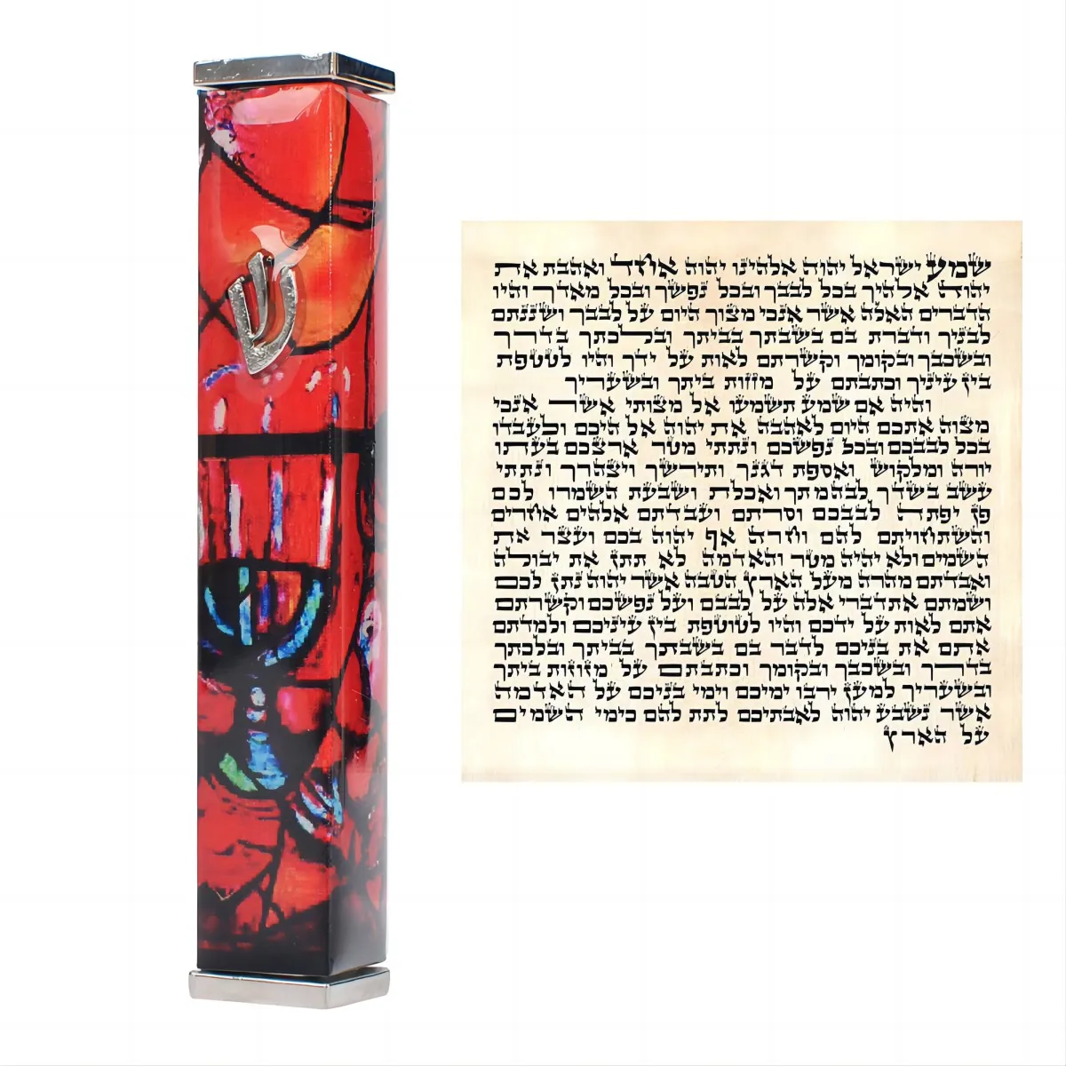 Красный металл Израиль иудаизм молитвенный мезузах украшения аксессуары для двери Святой рынок Shema благословение иврит подарок с прокрутк...
Красный металл Израиль иудаизм молитвенный мезузах украшения аксессуары для двери Святой рынок Shema благословение иврит подарок с прокрутк...