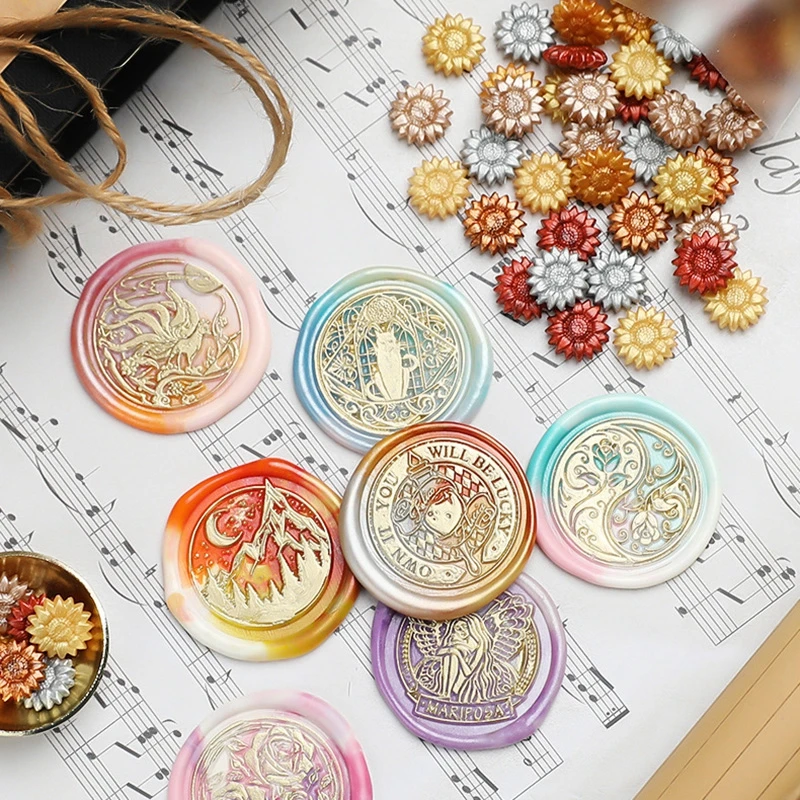 100Pcs Mixed Fire Lacquer Seal Wax Particles Invitation Envelope Wedding Sunflower Sealing Wax Lacquer Colorful Wax Particles
100Pcs Mixed Fire Lacquer Seal Wax Particles Invitation Envelope Wedding Sunflower Sealing Wax Lacquer Colorful Wax Particles