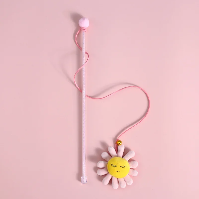 Cat Cartoon Plush Bell Funny Cat Stick Simulation Unicorn Flower Bean Sprout Interactive Cat Vocal Toy Teaser Wand Cat Supplies 
Cat Cartoon Plush Bell Funny Cat Stick Simulation Unicorn Flower Bean Sprout Interactive Cat Vocal Toy Teaser Wand Cat Supplies