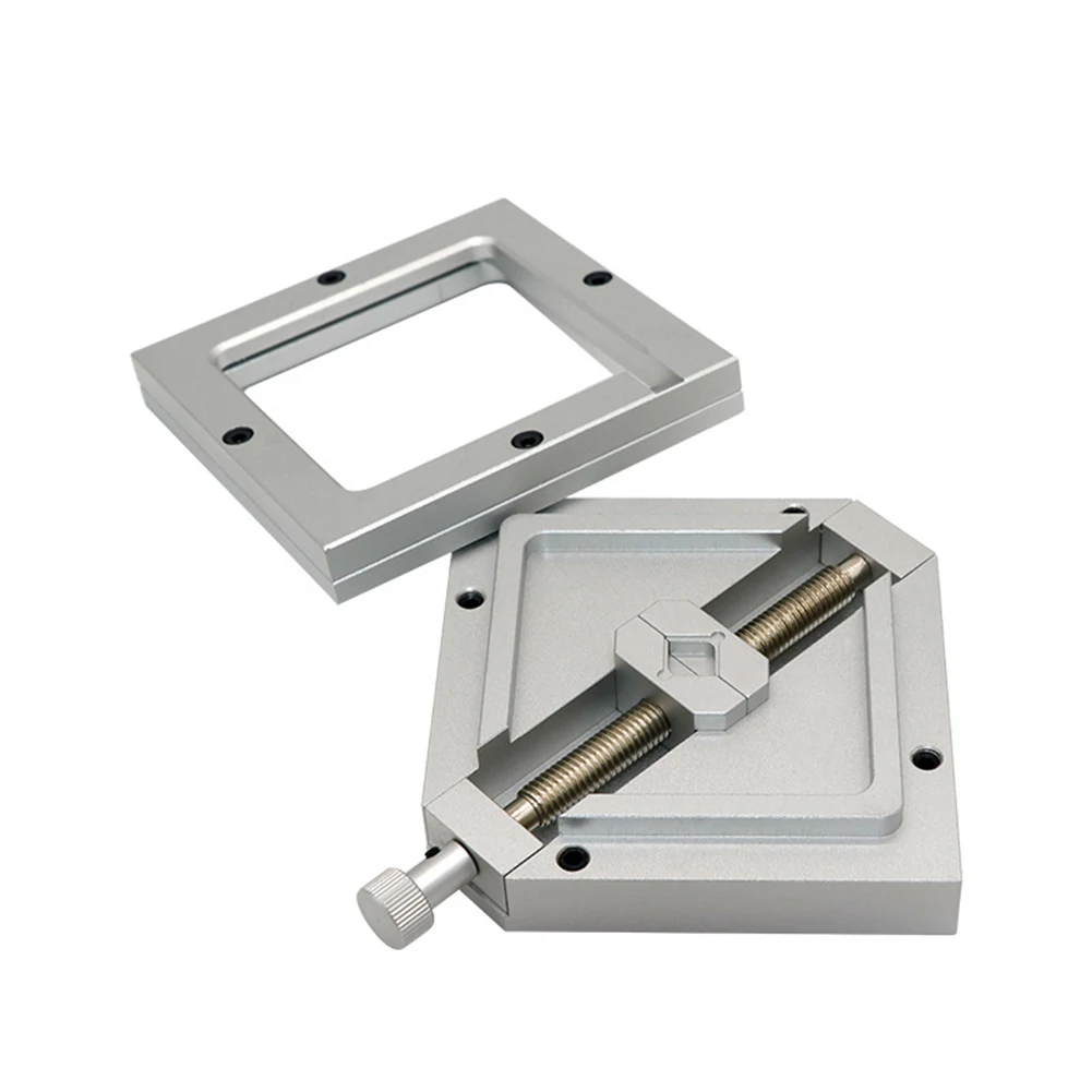 90MM Silver BGA Reballing Station Stencils Template Welding Holder Foxture Jig For PCB Chip Soldering Rework Repair Tools
90MM Silver BGA Reballing Station Stencils Template Welding Holder Foxture Jig For PCB Chip Soldering Rework Repair Tools