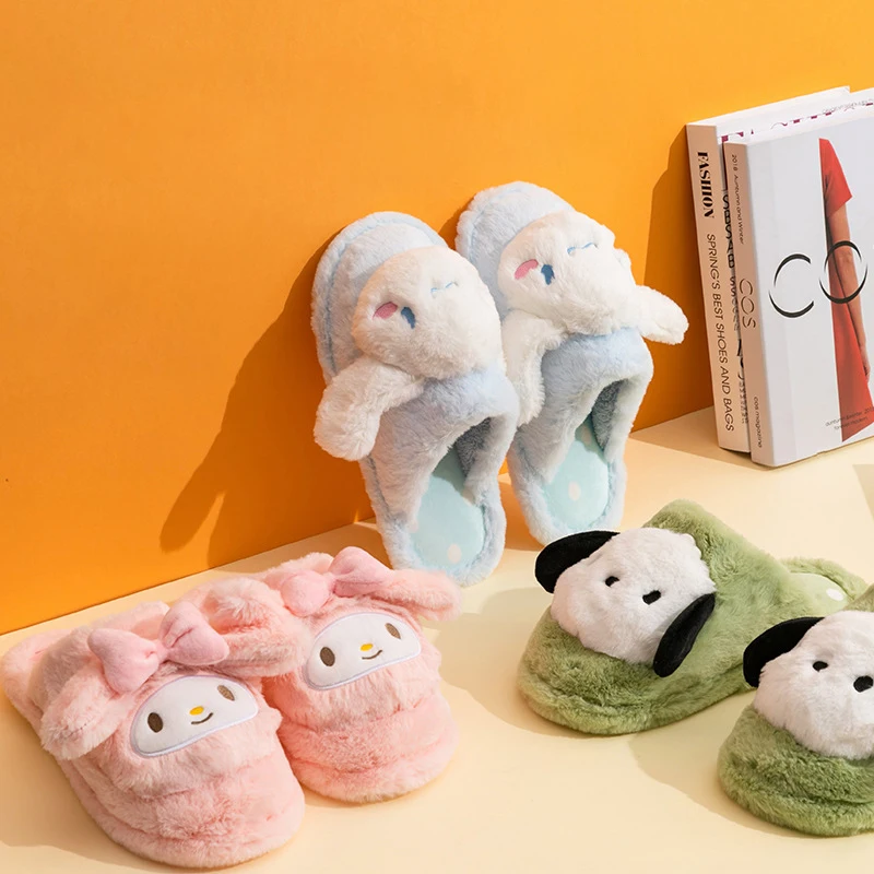 Kawaii Sanrio Cartoon Cotton Slippers Cute My Melody Home Winter Warm Slippers Soft Comfortable Creative Birthday Gifts
Kawaii Sanrio Cartoon Cotton Slippers Cute My Melody Home Winter Warm Slippers Soft Comfortable Creative Birthday Gifts