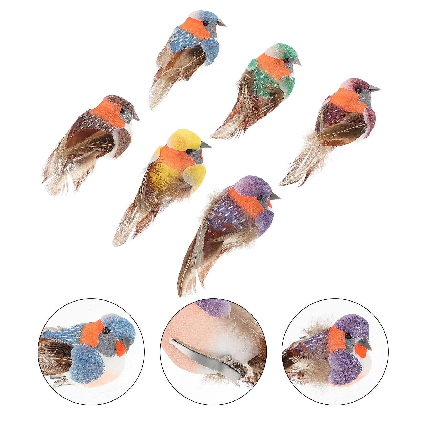 12 PCS Desktop Animal Decor Birds Ornaments Wedding Decor Garden Birds Statues Home Accessories Manual Artifical Bird Figurine
12 PCS Desktop Animal Decor Birds Ornaments Wedding Decor Garden Birds Statues Home Accessories Manual Artifical Bird Figurine