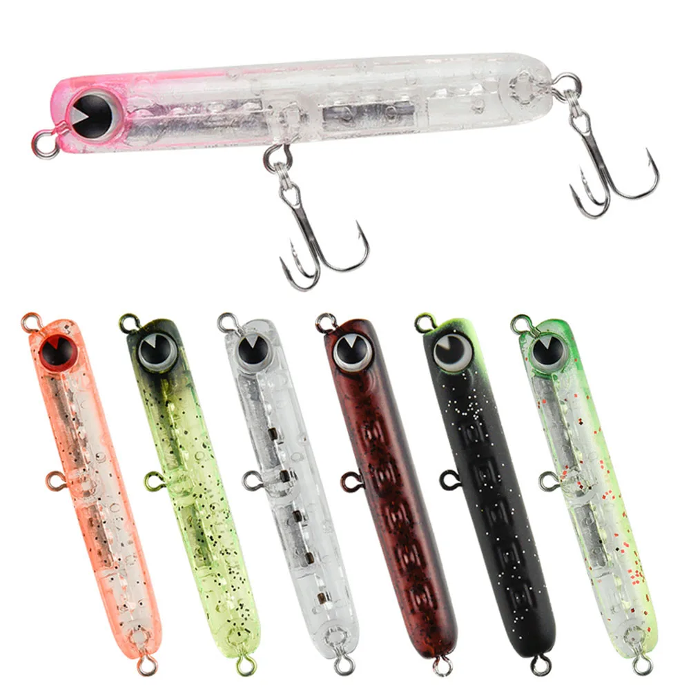 60mm 4.2g Sinking Fishing Lures Pencil Lure Artificial Bait Wobbler Hard Bait Fishing Pencil with Hook Saltwater Fishing Tackle
60mm 4.2g Sinking Fishing Lures Pencil Lure Artificial Bait Wobbler Hard Bait Fishing Pencil with Hook Saltwater Fishing Tackle