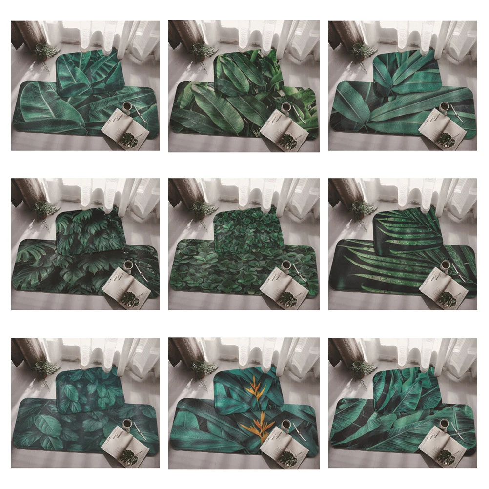 Long Doormat for Mall Entrance Door Outdoor Indoor Green Leaves Kitchen Area Rugs Anti Slip Door Floor Mats
Long Doormat for Mall Entrance Door Outdoor Indoor Green Leaves Kitchen Area Rugs Anti Slip Door Floor Mats