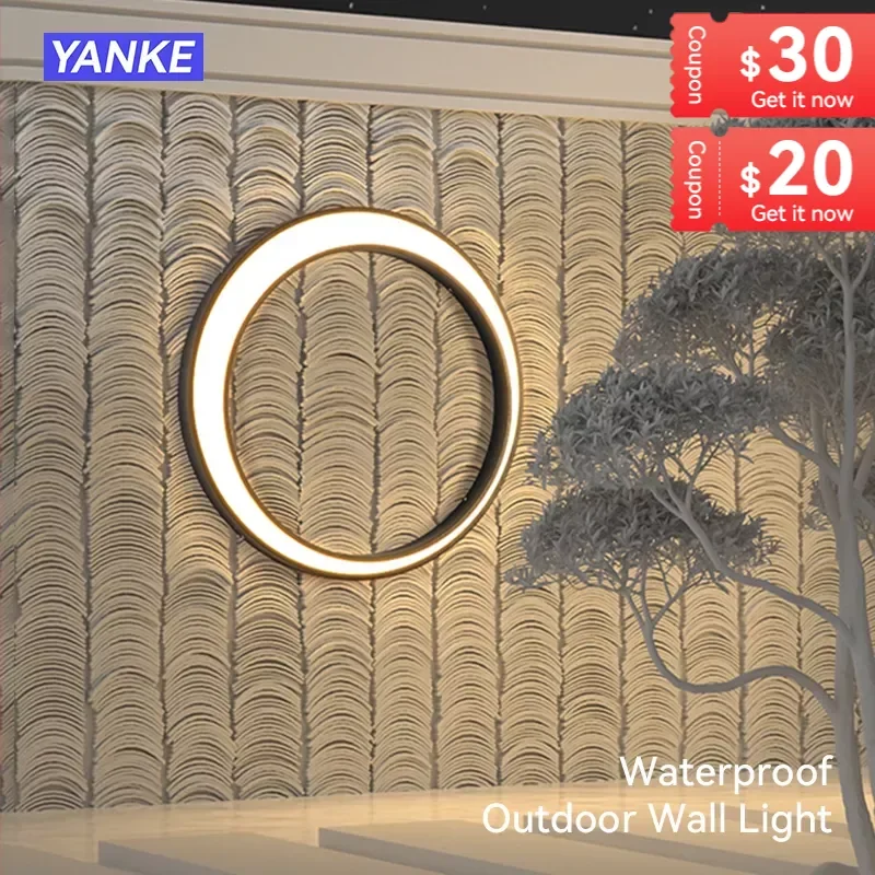 Outdoor Moon Wall Light Modern IP65 Waterproof Porch Garden Wall Lamp Patio Garage Door Antiwa Fixtures Lighting Decoration
Outdoor Moon Wall Light Modern IP65 Waterproof Porch Garden Wall Lamp Patio Garage Door Antiwa Fixtures Lighting Decoration