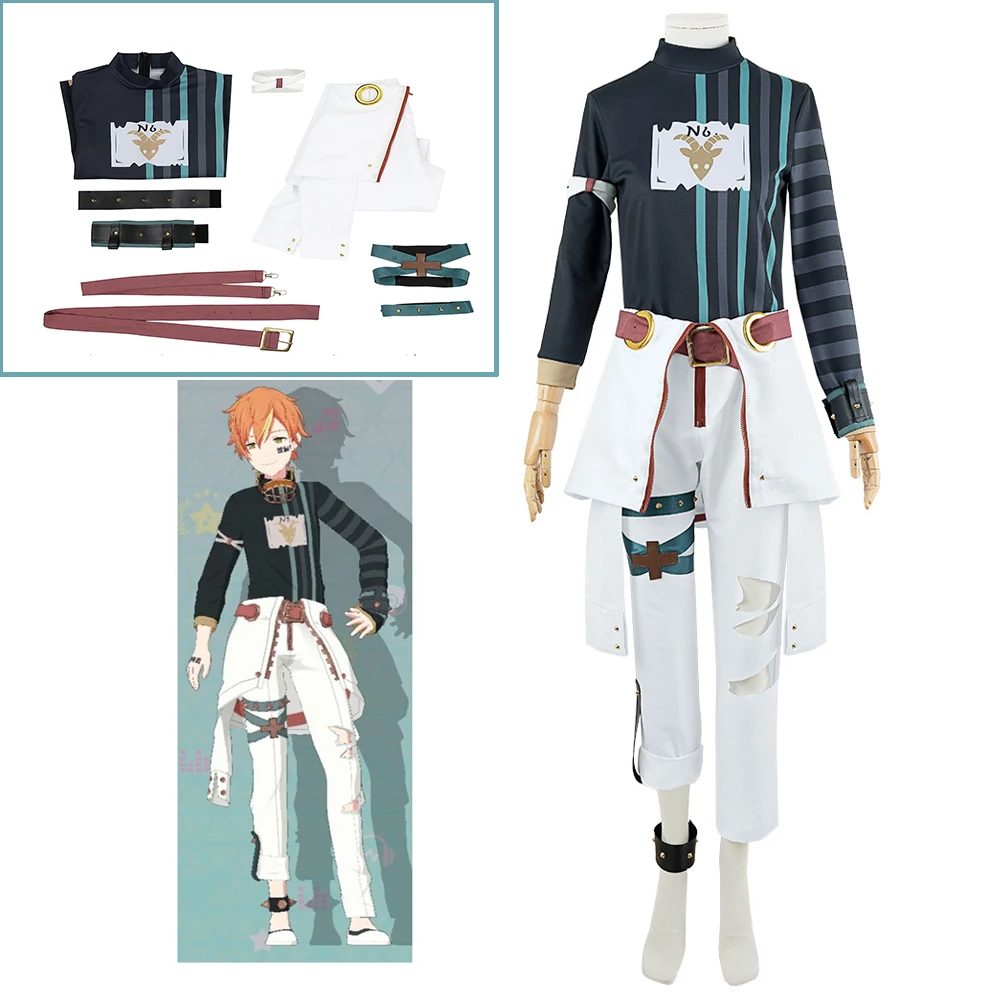 Костюмы для косплея аниме Project Sekai Shinonome Akito, мультяшная одежда, мужские и женские костюмы с длинным рукавом, Женский костюм на Хэллоуин