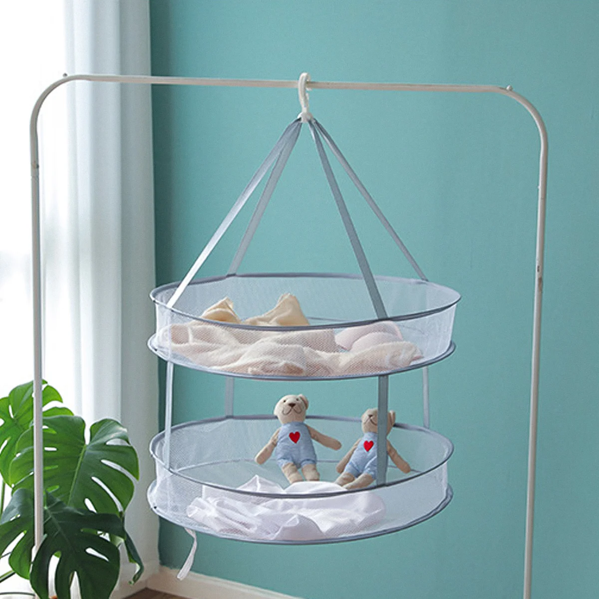 Dryer Clothes Mesh Hangers Basket Net Hanging Sweater Drying Hanger Rack Sock Plush Space Garments Organizer Saving Collapsible
Dryer Clothes Mesh Hangers Basket Net Hanging Sweater Drying Hanger Rack Sock Plush Space Garments Organizer Saving Collapsible