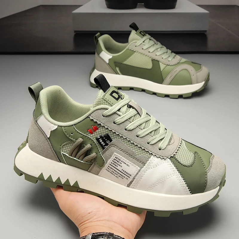 2023 Fashion Men Sneakers Chunky Breathable Thick Sole Men Shoes Heighten Casual Tennis Outdoor Sport Shoes Zapatillas Hombre
2023 Fashion Men Sneakers Chunky Breathable Thick Sole Men Shoes Heighten Casual Tennis Outdoor Sport Shoes Zapatillas Hombre