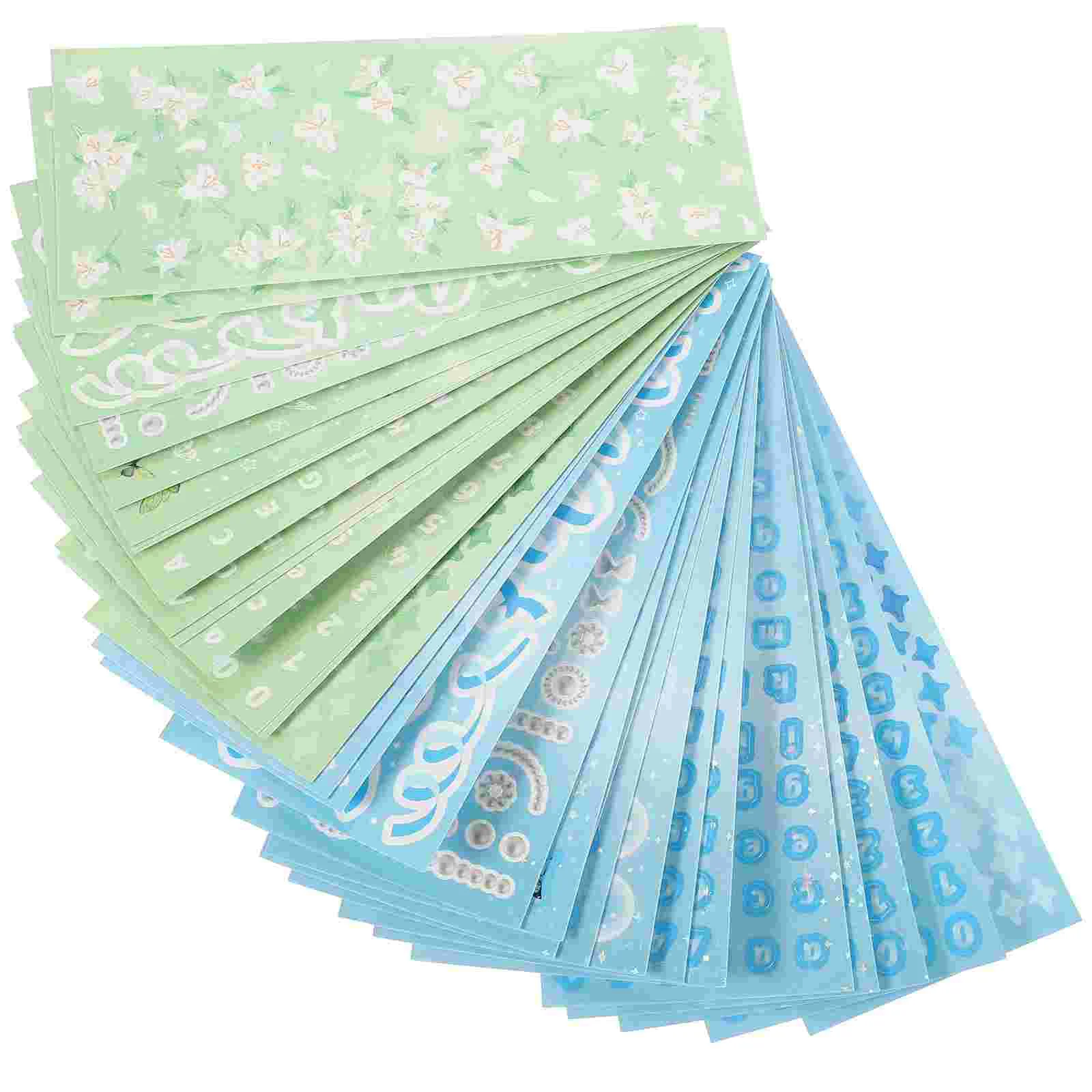 30 Sheets Scrapbooking Decor Journal Decorative Stickers Colorful Design Stickers for Photo Craft
30 Sheets Scrapbooking Decor Journal Decorative Stickers Colorful Design Stickers for Photo Craft