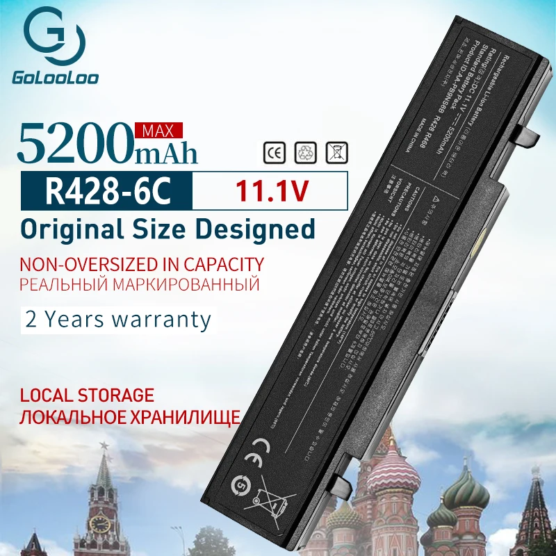 Аккумулятор для ноутбука Golooloo 6600 мАч для Samsung AA-PB9NS6B PL9NC6W RV508 R428 R528 NP350V5C 355V5C np300v5a NP550P7C
Аккумулятор для ноутбука Golooloo 6600 мАч для Samsung AA-PB9NS6B PL9NC6W RV508 R428 R528 NP350V5C 355V5C np300v5a NP550P7C