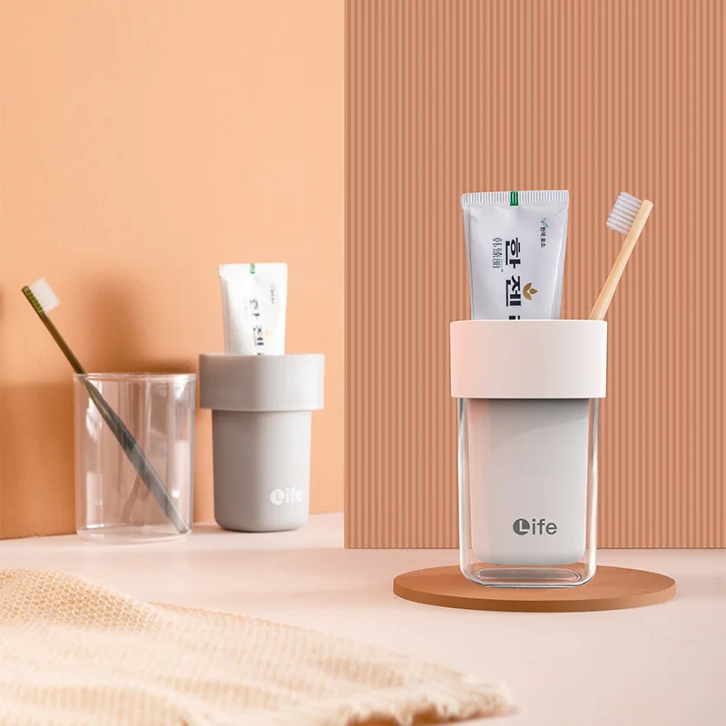 Portable Travel Toothbrush Cup Double Layer 2-piece Set Bathroom Cup Toothpaste Toothbrush Storage Baño Washing Brush for Cups
Portable Travel Toothbrush Cup Double Layer 2-piece Set Bathroom Cup Toothpaste Toothbrush Storage Baño Washing Brush for Cups