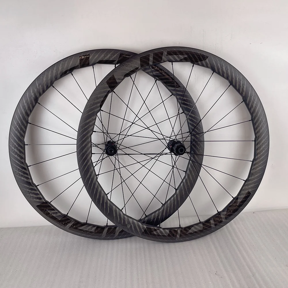 

New Arrival 454 Carbon Wheels 700c UD Road Bike Wheelset with 25mm Width Powerway R13 hubs 16-24H