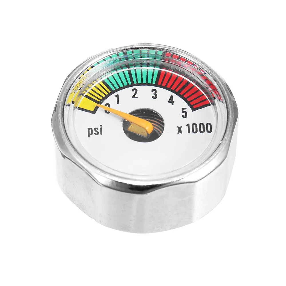 Mini Air High Pressure Gauge Manometer 1/8NPT Threads Paintball Tank CO2 Marker PCP Paintball Accessories 5000 psi
Mini Air High Pressure Gauge Manometer 1/8NPT Threads Paintball Tank CO2 Marker PCP Paintball Accessories 5000 psi
