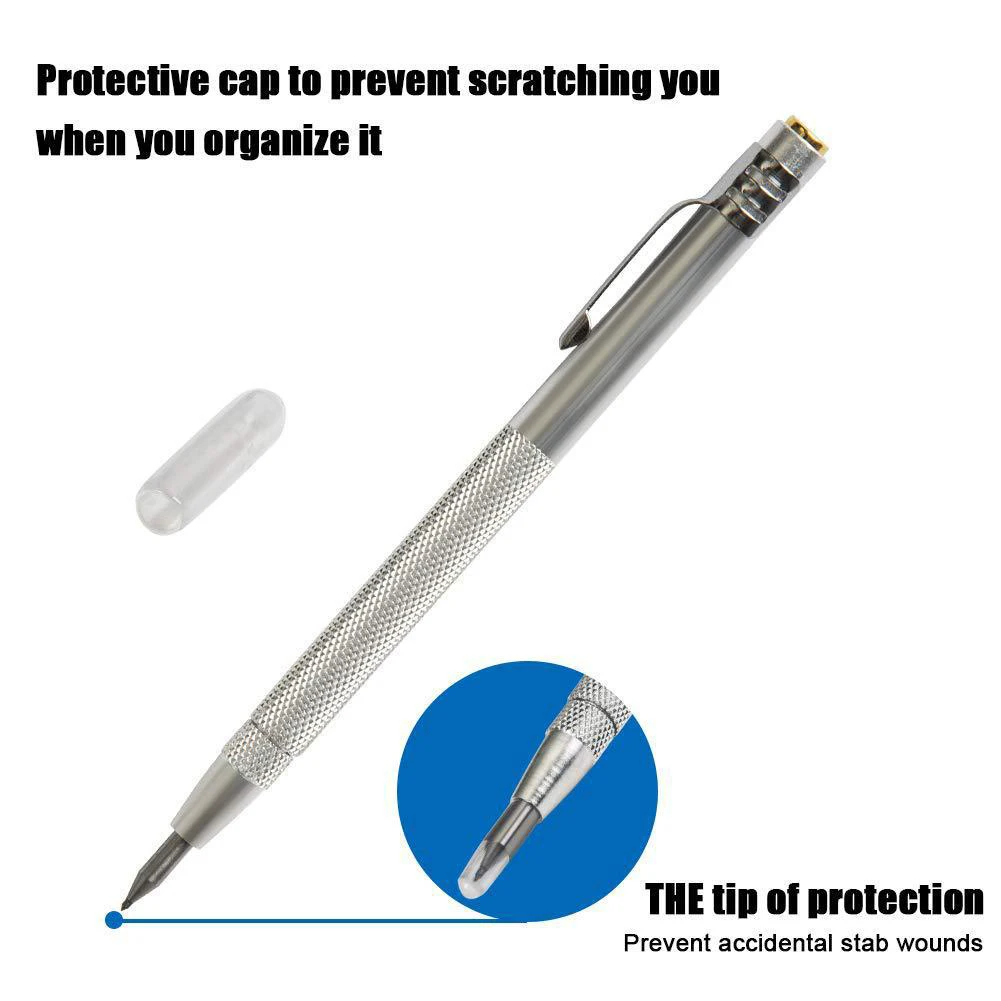 Tungsten Carbide Tip Scriber Engraving Pen Marking Tip Silver Glass Ceramic Carving Scribing Marker Tools 14cm
Tungsten Carbide Tip Scriber Engraving Pen Marking Tip Silver Glass Ceramic Carving Scribing Marker Tools 14cm