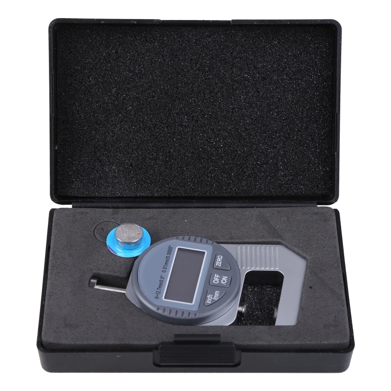 Digital thickness gauge 0-12.7mm/0.01mm 0.5"/0.0005" Electronic measuring tool Drop Shipping
Digital thickness gauge 0-12.7mm/0.01mm 0.5"/0.0005" Electronic measuring tool Drop Shipping