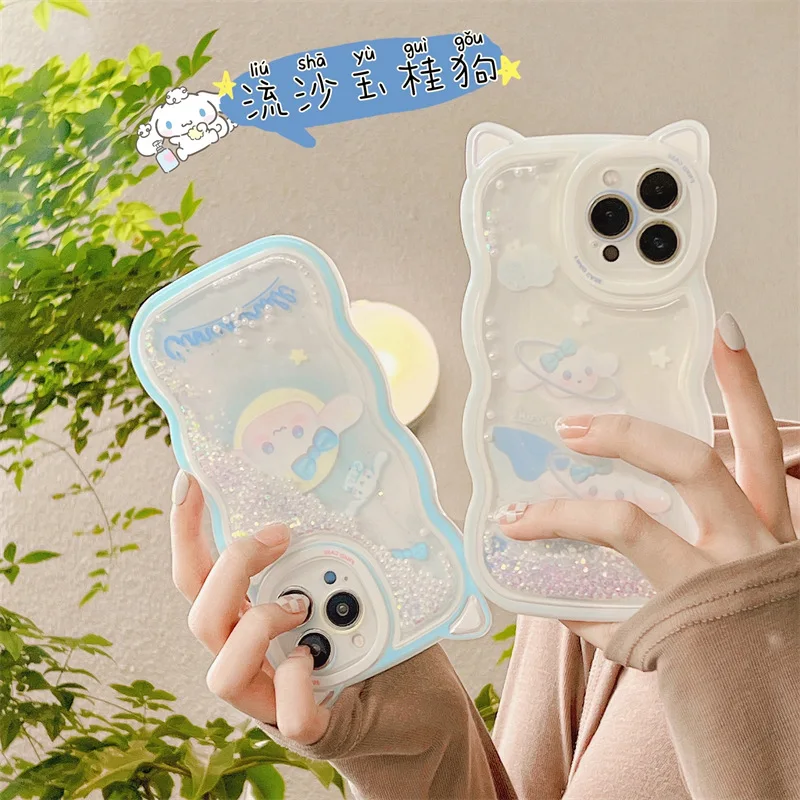 Creative Wave Quicksand Cartoon Dog Phone Case Cover for IPhone 11 12 13 Pro X XR XS Max Shockproof Case for IPhone 13 Cases 
Creative Wave Quicksand Cartoon Dog Phone Case Cover for IPhone 11 12 13 Pro X XR XS Max Shockproof Case for IPhone 13 Cases