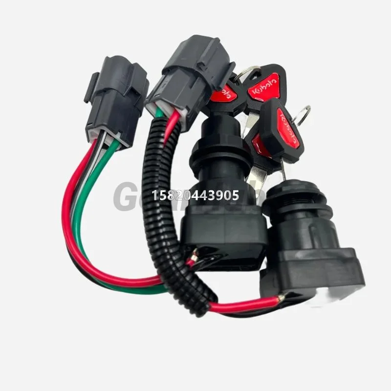 Электрический дверной замок для экскаватора kubota KX U15 17 20 25 30 35 40 45