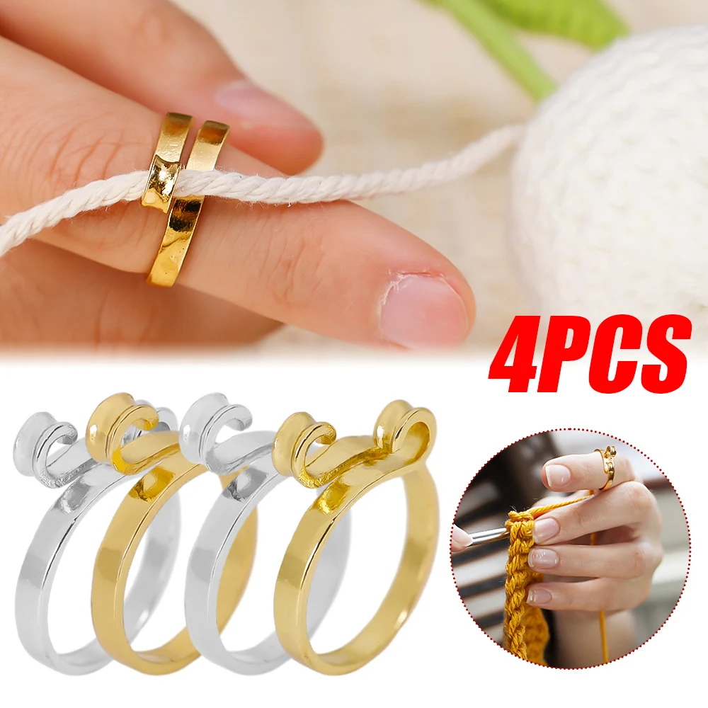 1/4pcs Knitting Loop Adjustable Crochet Loop Rings Yarn Guide Tools Finger Holder Rings DIY Crochet Braided Sewing Accessories
1/4pcs Knitting Loop Adjustable Crochet Loop Rings Yarn Guide Tools Finger Holder Rings DIY Crochet Braided Sewing Accessories