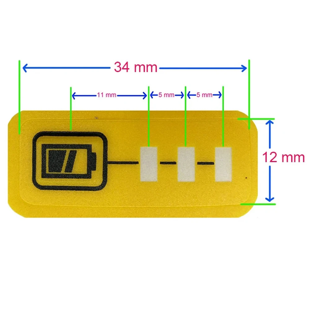 10PC DCB200 Battery Capacity LED Key Sticker Label For De-Walt 18V DCB140 DCB182 Tools Ferramentas Herramientas Parafusadeira
10PC DCB200 Battery Capacity LED Key Sticker Label For De-Walt 18V DCB140 DCB182 Tools Ferramentas Herramientas Parafusadeira
