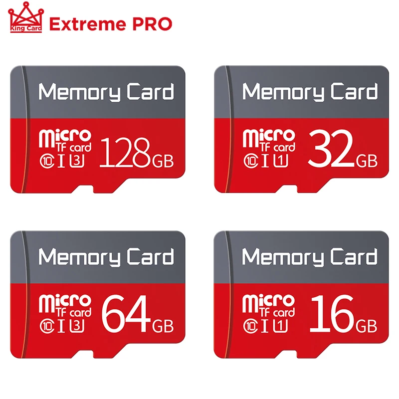 

200pcs/lot Original Micro Memory Card 64gb 32gb High Speed 16gb 8gb 4gb Microsd Mini TF SD Cards cartao de memoria For Phone