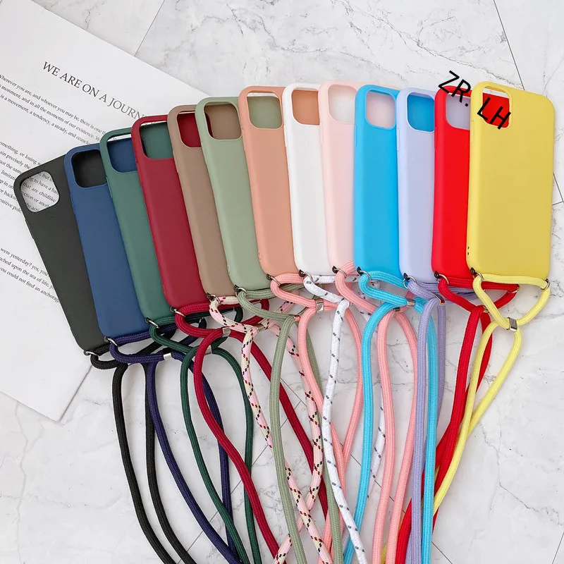 Strap Cord Chain Necklace Lanyard Mobile Phone Case For Apple iPhone 12 11 Pro XS MAX 7 8plus XR X SE 2020 Hands Free Rope Cover
Strap Cord Chain Necklace Lanyard Mobile Phone Case For Apple iPhone 12 11 Pro XS MAX 7 8plus XR X SE 2020 Hands Free Rope Cover